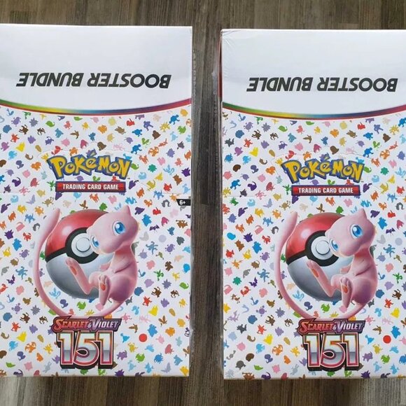 151 Booster Bundle Display Case - SV: Scarlet & Violet 151  Pokemon tcg 151 booster bundle case sealed